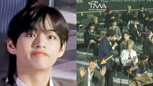 [SBS Star] This Happens When BTS V Is the Only One Who Finds the Camera