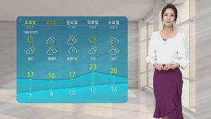 [날씨] 비 그치고 찬 공기에 기온 '뚝'&hellip;주말도 쌀쌀