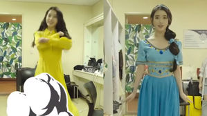 [SBS Star] VIDEO: IU Uses Magic to Change Her Clothes?