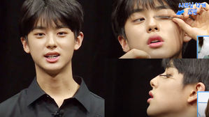 [SBS Star] This 'Produce X 101' Contestant Manages to Put 12 Pencil Leads on His Eyelashes