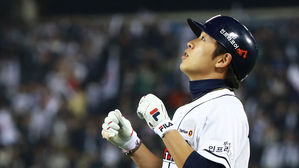 [취재파일] 큰 부상에도 의연한 정수빈 "빨리 돌아오겠습니다"