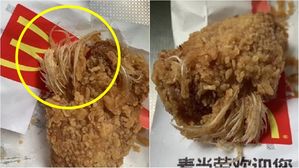 [Pick] 中 맥도날드 닭튀김에 등장한 '닭 털'&hellip;위생 문제 '논란'