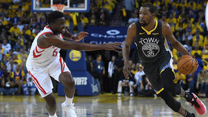 '듀랜트 29점' 골든스테이트, NBA PO 2회전서 휴스턴에 2연승