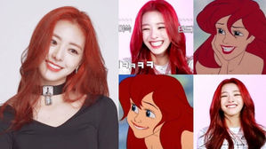 [SBS Star] ITZY YUNA Reminds Everyone of the Little Mermaid With Her Red Hair!