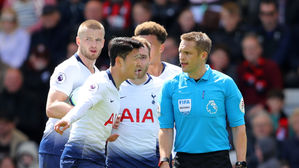 손흥민, 프리미어리그 첫 퇴장&hellip;프로통산 두 번째 레드카드