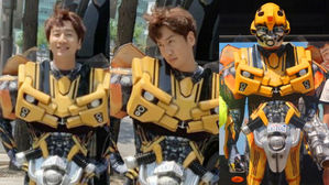 [SBS Star] Lee Kwang Soo Transforms Into Bumblebee to Make Children's Day Special for Children