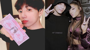 [SBS Star] JUNGKOOK Shows Admiration for Ariana Grande After Seeing Her Concert & She Thanks Him for Coming