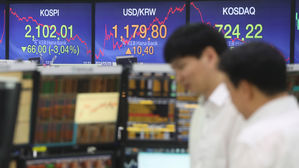 미&middot;중 무역 충돌 우려에 원/달러 10원 이상 껑충&hellip;1,180원 코앞