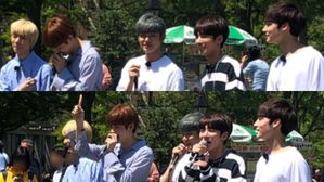 [SBS Star] VIDEO: TXT Surprises the Crowd in NYC with an Unexpected Street Performance