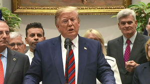 트럼프 "북한의 단거리 미사일 발사, 아무도 행복하지 않아"