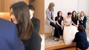 [SBS Star] BLACKPINK JISOO Flaunts Her Jaw-dropping Beauty at Her Older Brother's Wedding