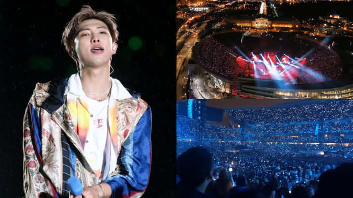 RM Proves That Even Rain & Cold Weather Cannot Ruin BTS' Concert!