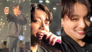 [SBS Star] VIDEO: JUNGKOOK Films Himself with a Fan's Phone at Chicago Concert