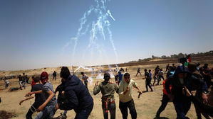 팔레스타인 '대재앙의 날' 시위 유혈 진압에 부상자 속출