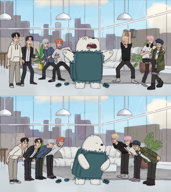 MONSTA X We Bare Bears