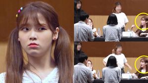 [SBS Star] SEUNGHEE Gets Mad at Her Fans Who Came to OH MY GIRL's Fan Signing Event as a Couple