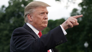 대이란 발언 수위 높이는 트럼프 "'협상 시도'는 가짜뉴스"