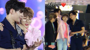 [SBS Star] Fans Love TAEMIN & Ha Sung Woon's Adorable Interaction at '2019 Dream Concert'