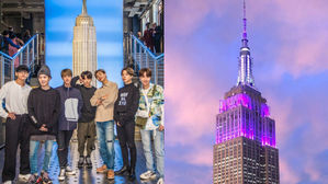 [SBS Star] BTS & ARMY Light up the Empire State Building in Purple