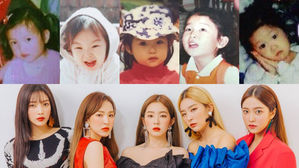 [SBS Star] Red Velvet Steals Everyone's Heart with Their Baby Pictures