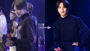 [SBS Star] BTS JIMIN's Reaction After Discovering an Offensive Phrase Written on His Shirt