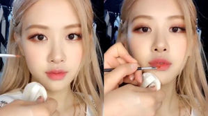 [SBS Star] VIDEO: BLACKPINK ROSE Flaunts Her Beauty While Getting Her Makeup Done
