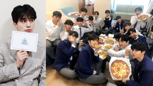 [SBS Star] Lee Dong Wook Treats 'Produce X 101' Contestants to Some Pizza