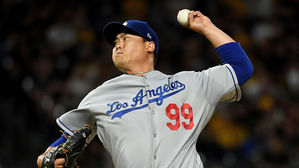 류현진, 무실점 중단했지만 '위기 관리-적시타'로 시즌 7승