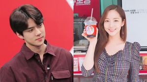 [SBS Star] EXO SEHUN Show Support for Park Min Young with a Food Truck