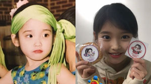 [SBS Star] IU Recreates Her Baby Picture with the 'Baby' Filter