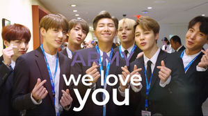 [SBS Star] BTS Dazzles the Front Page of UN's Official Website