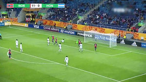 대회 최다 골 차 신기록&hellip;'무자비' 12골 넣은 노르웨이