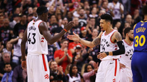 토론토, NBA 결승 1차전서 골든스테이트 제압 '이변'