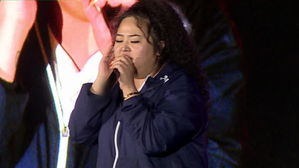 [스브스타] 홍진영 행사장서 빅마마 '체념' 열창해 6천 명 관객 귀 호강시킨 홍선영