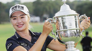 해외 무대 9번째 만에 US 오픈 제패&hellip;이정은의 값진 눈물