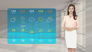 [날씨] 전국 30도 안팎 무더위&hellip;경기 북부&middot;제주 '빗방울'