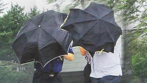 소형 태풍급 저기압 한반도 접근&hellip;전국에 굵은 빗줄기