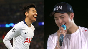 [SBS Star] VIDEO: Son Heung-min Responds to RM's Support at BTS' Wembley Concert