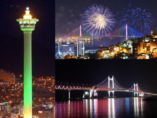 Busan's landmarks (Yonhap)
