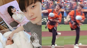 [SBS Star] FTISLAND Choi Min Hwan Under Fire for Throwing Dangerous Pitch While Holding His Son