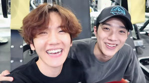 [SBS Star] VIDEO: BAEKHYUN & Lai Kuanlin Meet at the Gym and Show Off Their Amazing Friendship