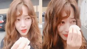 [스브스타] "동생이랑 싸웠는데"&hellip;조보아가 촬영장서 눈물 '펑펑' 쏟은 이유