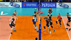 발리볼 네이션스리그 한국 여자배구, 이탈리아에 3대 1 패배