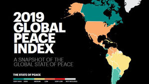 '평화로운 나라' 순위서 한국 55위&hellip;북한 최하위권 149위