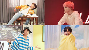 [SBS Star] BTS Hilariously Swaps Concept for 'BTS 2019 FESTA' Photos