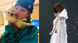 [SBS Star] VIDEO: TWICE JEONGYEON Loses Her Dog & Cries at the Group's Concert
