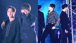 [SBS Star] This Is What BTS V Did When JIMIN Forgot to Sing His Part