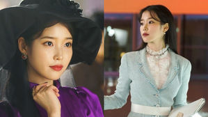 [SBS Star] IU Becomes a Hauntingly Beautiful Hotel Owner in Her New Drama Stills