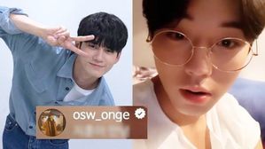 [SBS Star] VIDEO: Ong Seong-wu Makes a Surprise Visit to Park Ji Hoon's Live Broadcast