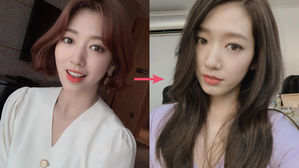[SBS Star] Park Shin Hye Shares Photos with Long Hair & Hints What She Is Filming Now